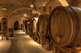 Wine cellar in Abbey of Monte Oliveto Maggiore - Fine Art prints