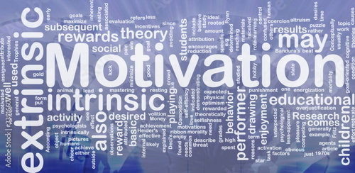 Illustration: Motivation background concept Motivation background concept