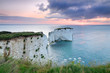 Photo: Old Harry Rocks, Dorset, at sunrise Old Harry Rocks, Dorset, at sunrise