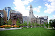 Customs House Tower and Grain Exchange in Boston, USA