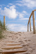 Weg zwischen den Dünen von Föhr