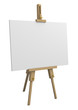 Illustration: Wooden easel Wooden easel