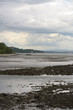Firth of Forth, Scotland, looking west from Cramond, at low tide