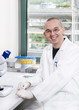 Young scientist in the laboratory
