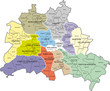 Berlin, Bezirke, Ortsteile