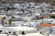 Traditional greek white houses