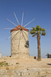 Ancient windmill in Rhodes
