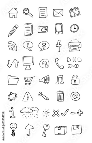 Vector: Doodle Icons Doodle Icons