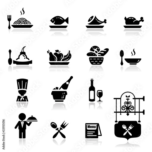 Vector: Icons set Restaurant Icons set Restaurant