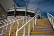 Steps at St James' Park, Newcastle, venue for 2012 Olympic Socce