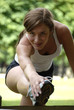 Femme gymnastique