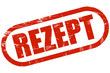 Grunge Stempel rot REZEPT