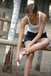 Femme gymnastique
