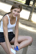 Femme douleur