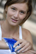 Femme douleur