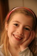 Alba sonriendo