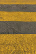 Yellow crosswalk stripes