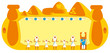 The Egyptian banner