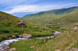Turgen Valley and river in Kazakhstan