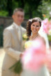 Romantic Portrait of a bride and groom