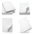 stack of papers with curl documents office business