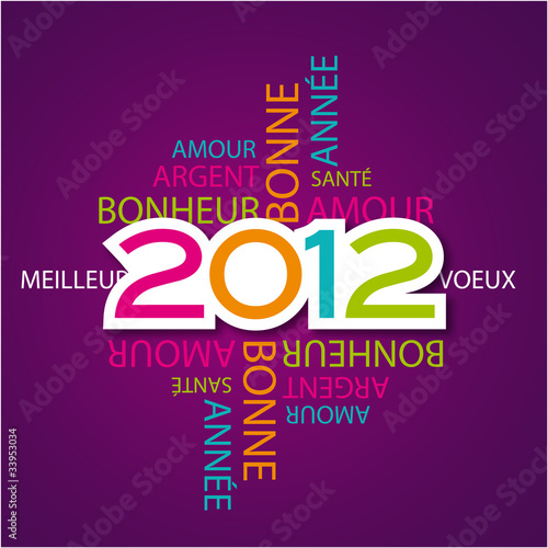 Vektor: 2012, voeux 2012 2012, voeux 2012