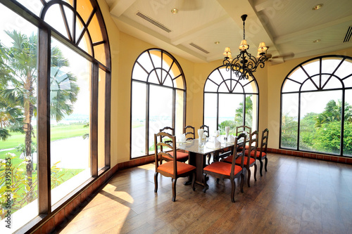 Photo: dining room with a view dining room with a view