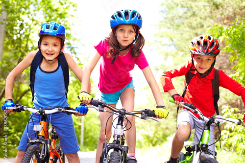 Photo: Children on bikes Children on bikes