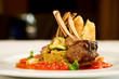 Grilled lamb