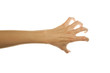 Hand ready to scratch