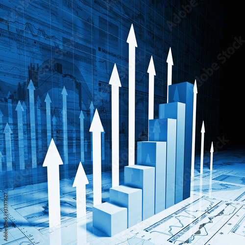 Photo: financial chart financial chart