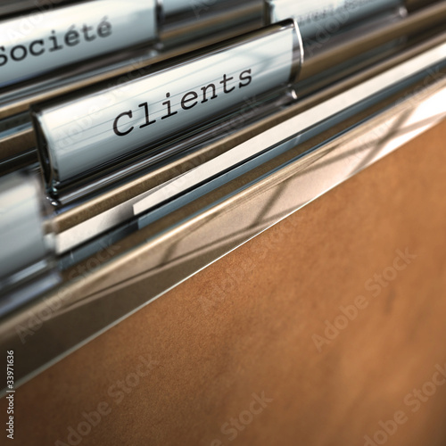 Illustration: relation clients - société, portefeuille client relation clients - société, portefeuille client
