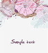 Abstract floral background