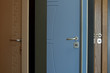 Doors shop and stillage.