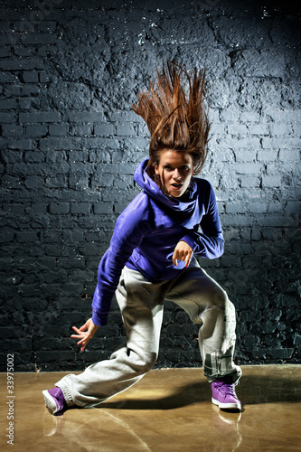 Photo: Young woman dancer Young woman dancer