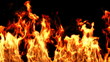 Fire with alpha, HD, loopable, easy integration into video.