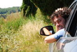 uomo alla guida - driver man