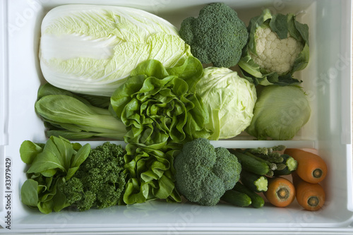 Photo: 冷蔵庫の野菜室 冷蔵庫の野菜室
