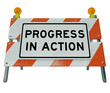 Progress in Action - Road Barricade Improvement and Change for F