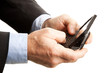 Male Hands Texting