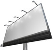 Blank White Sign - Advertisement of Product on Billboard