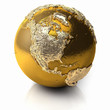 Gold Globe - North America