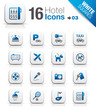White Squares - Hotel icons