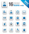White Squares - Hotel icons