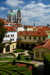Dans les jardins Vrtba de Prague