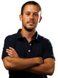man with polo shirt man with polo shirt