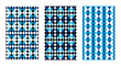 Geometric patterns set