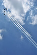 Aerobatic team at airshow