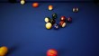 Billard - Kick-off - full hit