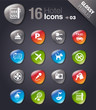 Glossy Peebles -  Hotel icons